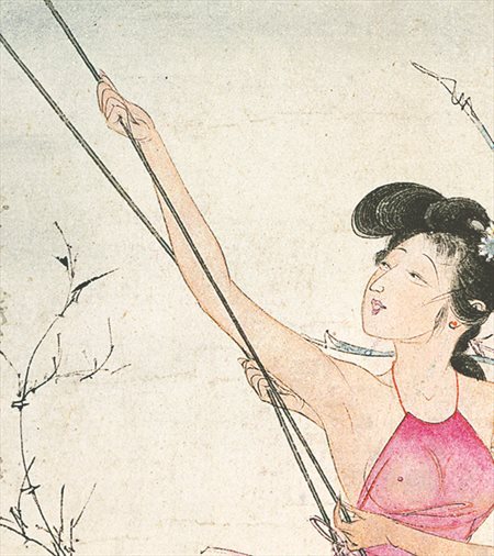叙永县-胡也佛的仕女画和最知名的金瓶梅秘戏图